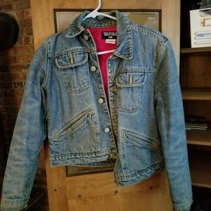 Lined jean jacket